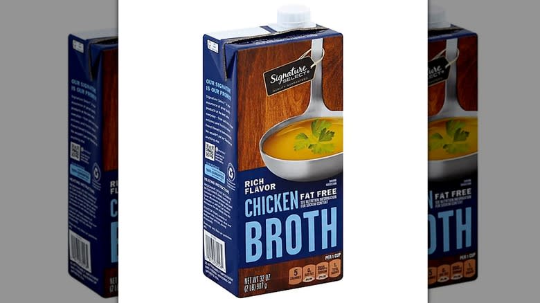 signature select chicken broth