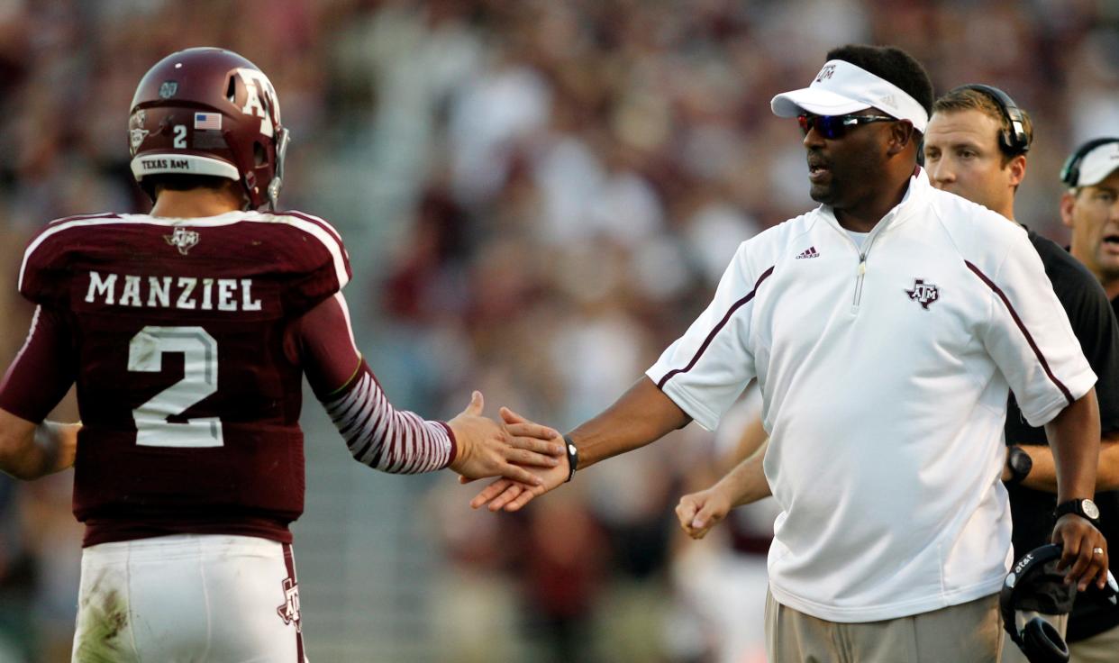 Johnny Manziel and Kevin Sumlin