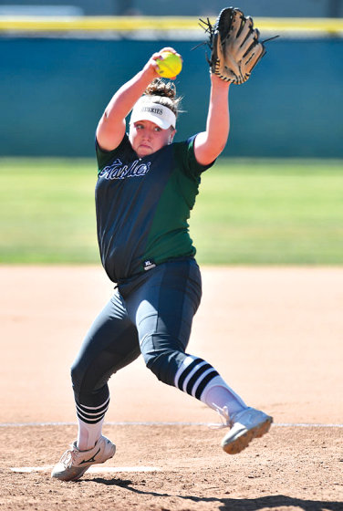 Pitcher Kendall Mangel, headed to Nebraska, leads a talented Chino Hills softball team.