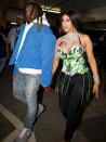 <p>Offset and Cardi B head into his star-studded 30th birthday bash at Sneakertopia, sponsored by Lobos 1707, in Los Angeles on Dec. 21.</p>