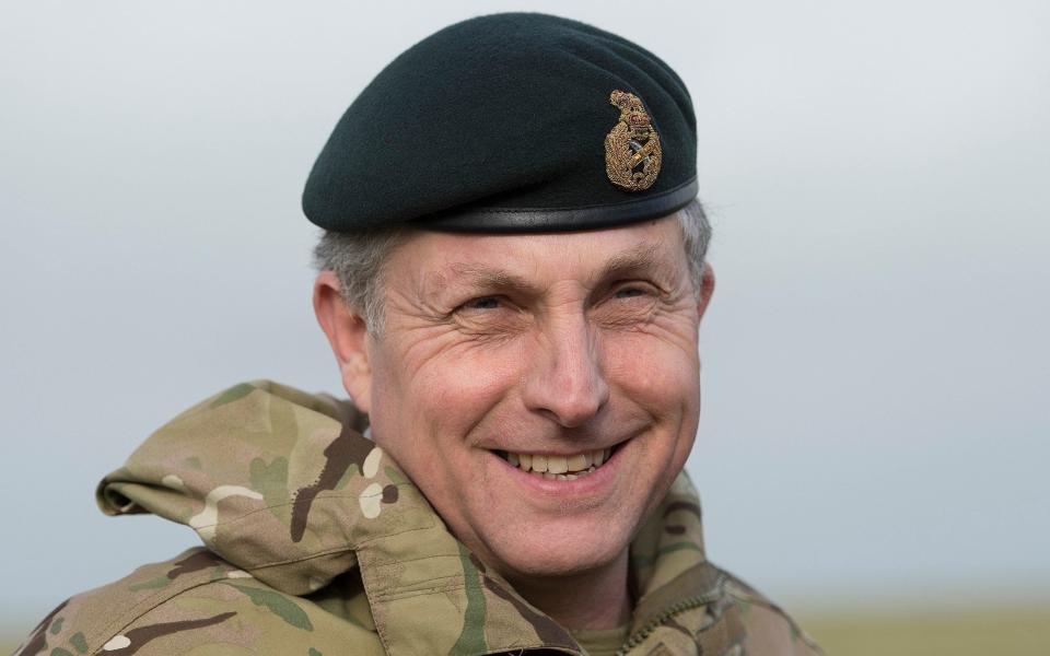 Gen Sir Nick Carter, Chief of the General Staff, said the threat from Russia meant commanders were now “actively considering” retaining bases - Â© Eddie Mulholland