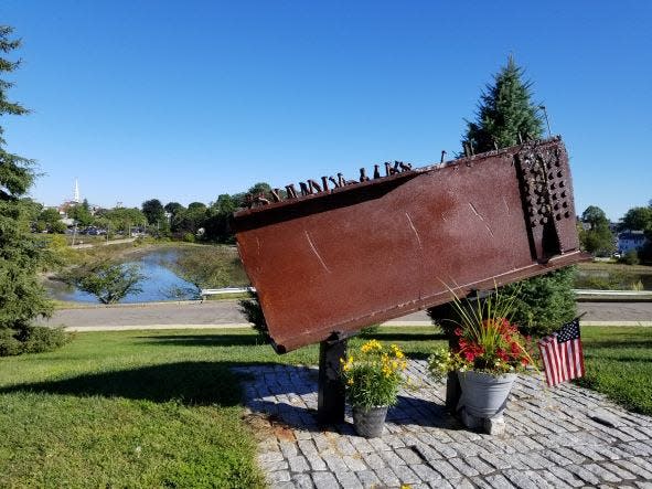 9/11 Steel Artifact Memorial in Portsmouth, N.H.