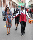 Kimi Raikkonen married model Minttu Virtanen in 2016, and they have a girl and a boy together. He's pictured with his wife in the paddock ahead of the 2019 Monaco Grand Prix at the Circuit de Monte Carlo, Monaco. (Photo by David Davies/PA Images via Getty Images)