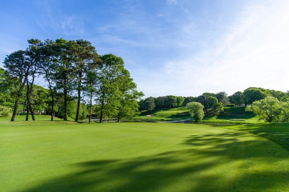 Calle en el campo de golf Blue Rock