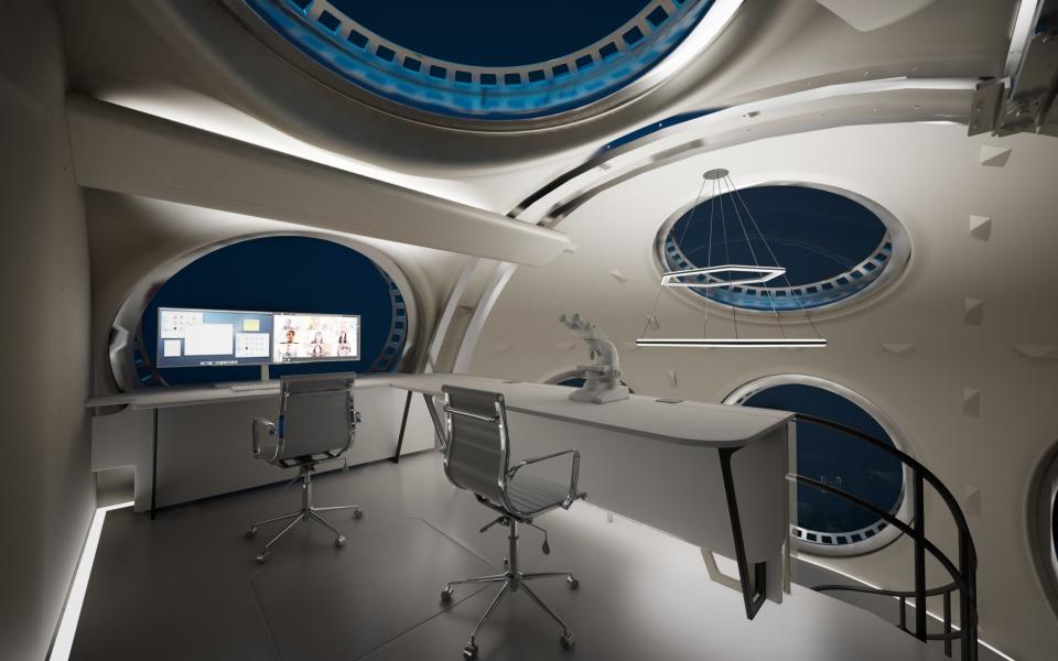 An idea of ​​what the Mezzanine Lab will look like on Sentinel
