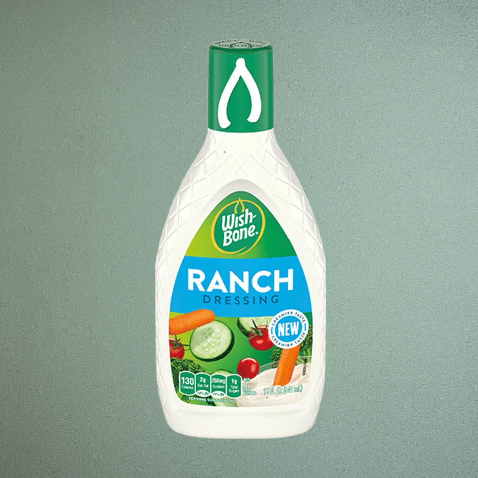 bottle of wishbone ranch dressing (Wishbone)