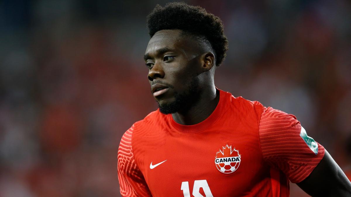 Alphonso Davies de Canadá fuera de las eliminatorias de la Copa Mundial