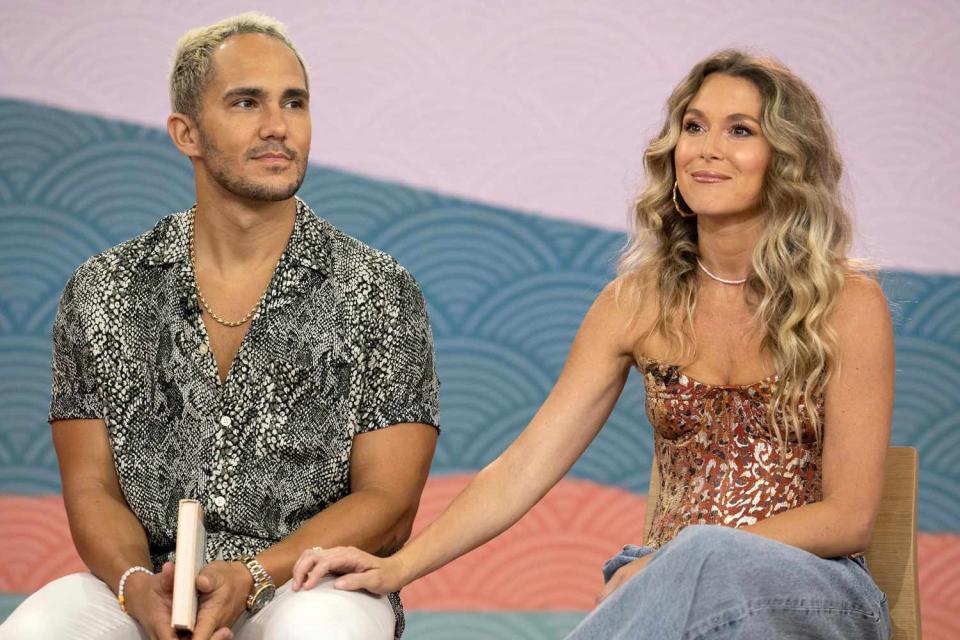 <p>Nathan Congleton/NBC via Getty</p> Carlos and Alexa Penavega