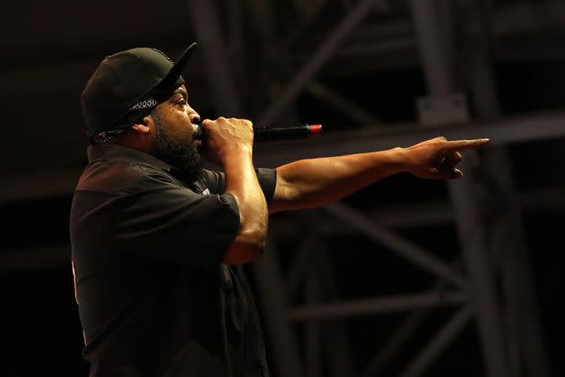 Ice Cube performs during Toronto's Festival of Beer at Bandshell Park on July 28.