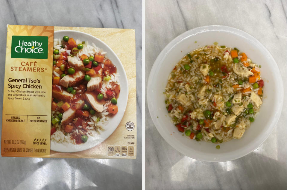 Healthy Choice Café Steamers General Tso's Spicy Chicken