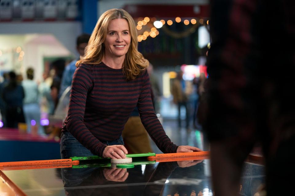 Elisabeth Shue as Ali Mills in Season 3, Episode 9 of "Cobra Kai" on Netflix.