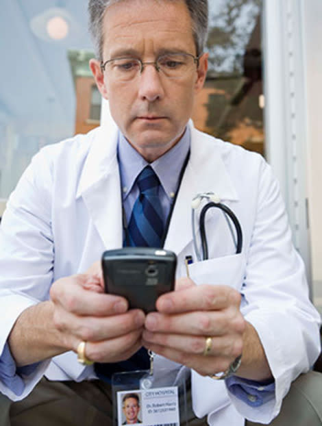 Keep it short and simple if you text with your doc.