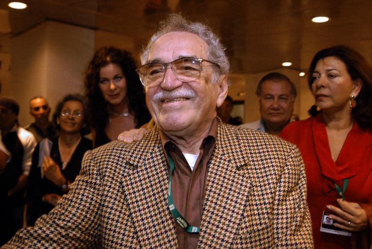 Colombian writer and Nobel Prize for Literature 1982 Gabriel Garcia Marquez attends on December 5, 2006 in Havana the inauguration of the XXVIII New Latin American Cinema festival