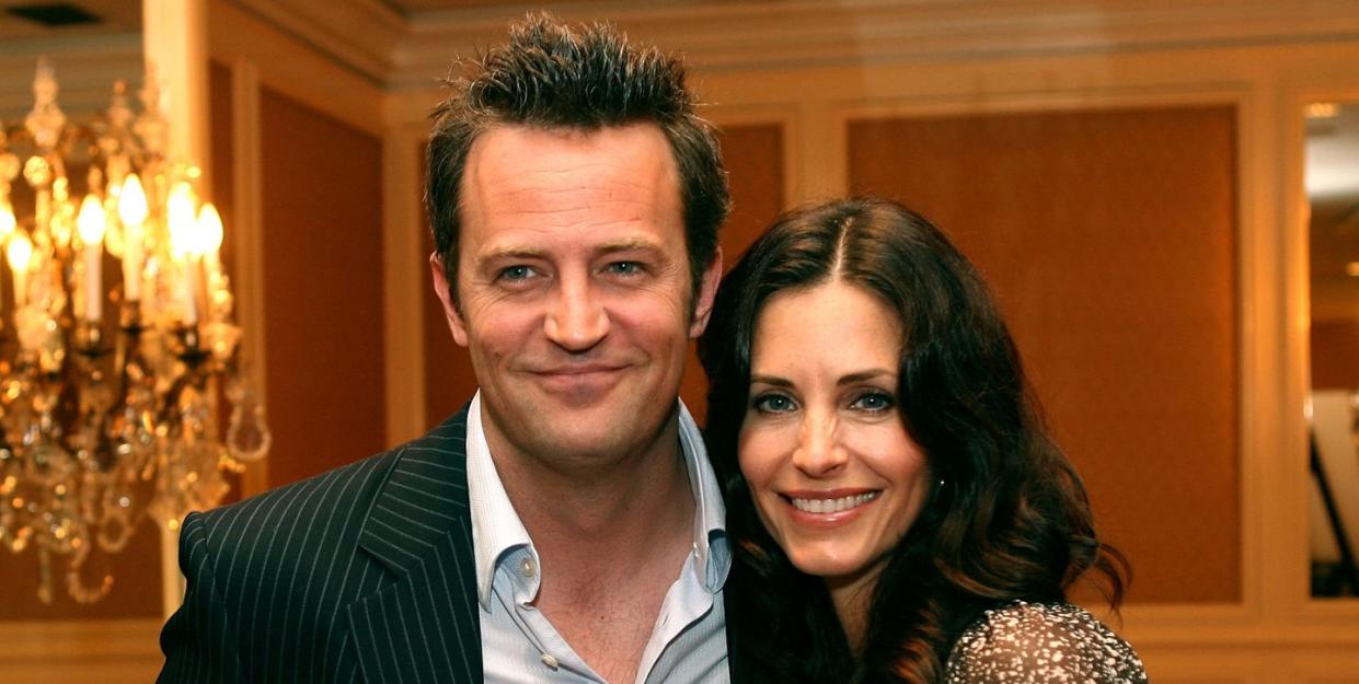 courteney cox and matthew perry