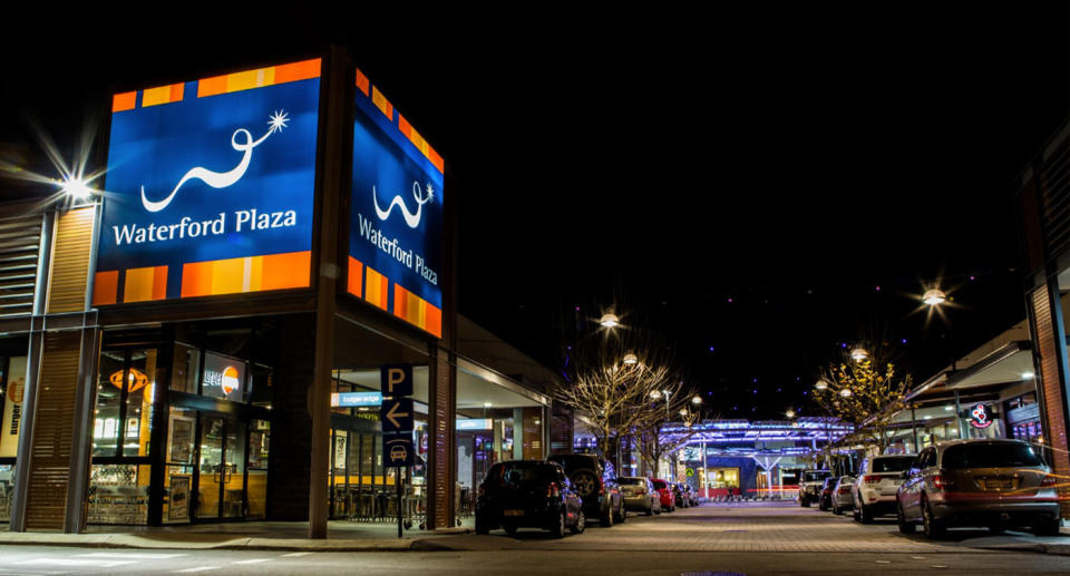 The Waterford Plaza carpark in Karawara, Perth.