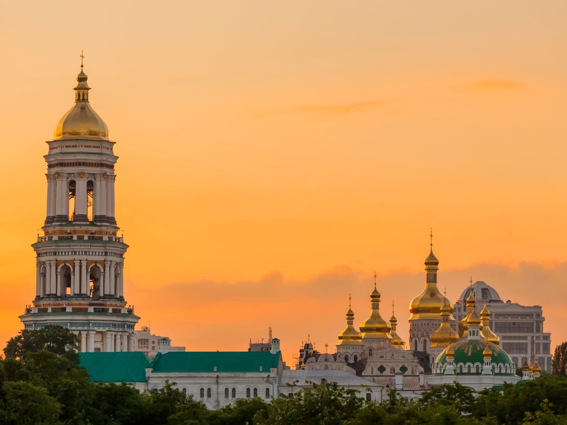 The Pechersk Lavra Monastery in Kiev: Getty/iStock