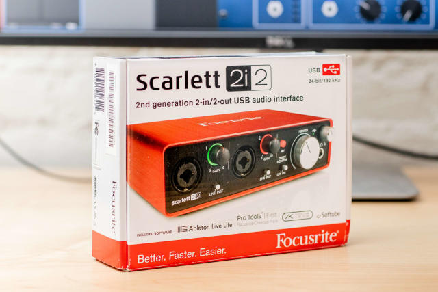 Carte Son Focusrite 2I2 2ème Generation - Cash For You