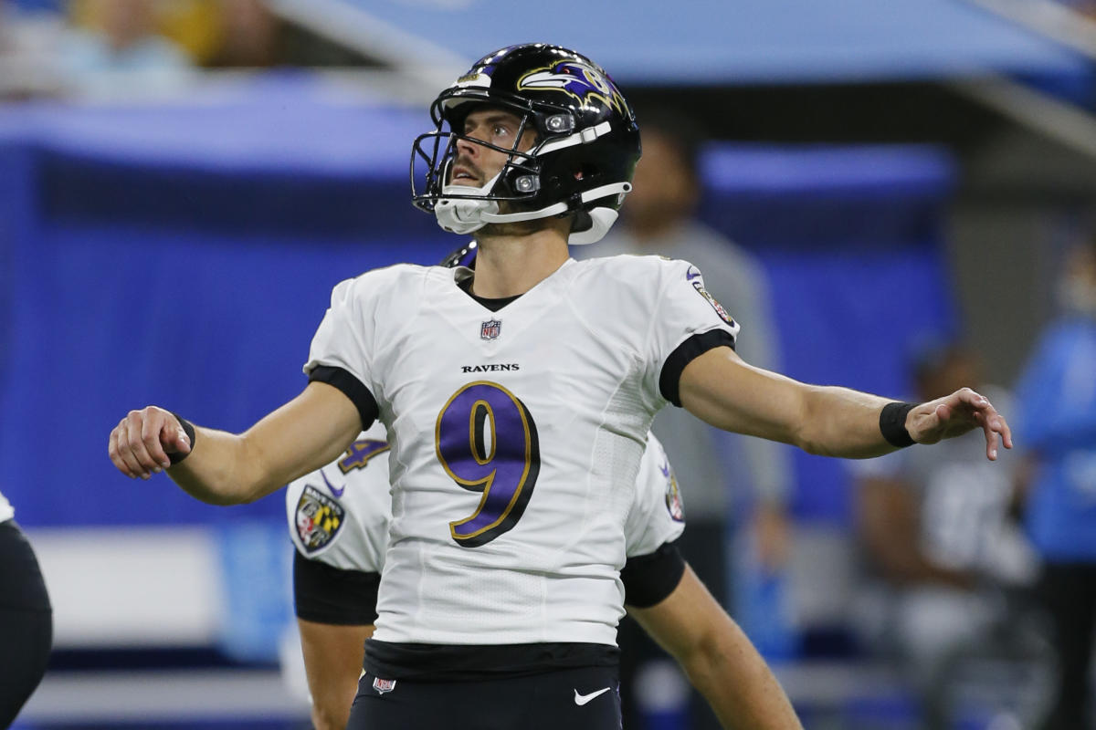 Justin Tucker Kicks A 66-Yard Field Goal, Setting An NFL Record : NPR