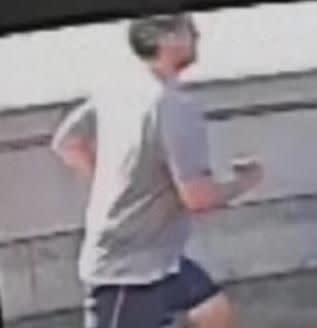 Sadly this man is only one of many obnoxious joggers out there in the world. Photo: Met Police