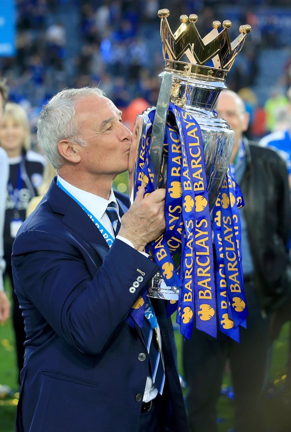 Ranieri guided Leicester to their first Premier League title (Nick Potts/PA) (PA Archive)