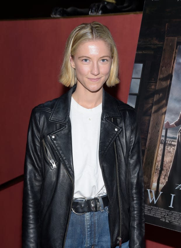 Caitlin Gerard attends a special screening of IFC Midnight's "The Wind" at the Egyptian Theatre on March 26, 2019, in Hollywood.<p><a href="https://www.gettyimages.com/detail/1138529850" rel="nofollow noopener" target="_blank" data-ylk="slk:Michael Tullberg/Getty Images;elm:context_link;itc:0;sec:content-canvas" class="link ">Michael Tullberg/Getty Images</a></p>