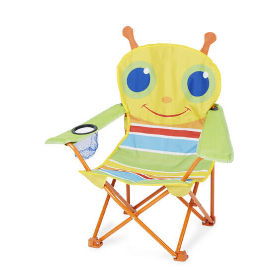 This <a href="https://yhoo.it/38yAElI" target="_blank" rel="noopener noreferrer">Giddy Buggy Chair﻿</a> looks just like Mom or Dad's outdoor chair, only pint-sized. Get it for $27 from <a href="https://yhoo.it/38yAElI" target="_blank" rel="noopener noreferrer">Melissa and Doug</a>.