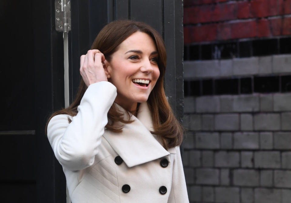 Herzogin Kate hatte einen wichtigen Videochat, in dem sie auch ein süßes Kompliment erhielt. (Bild: Getty Images)