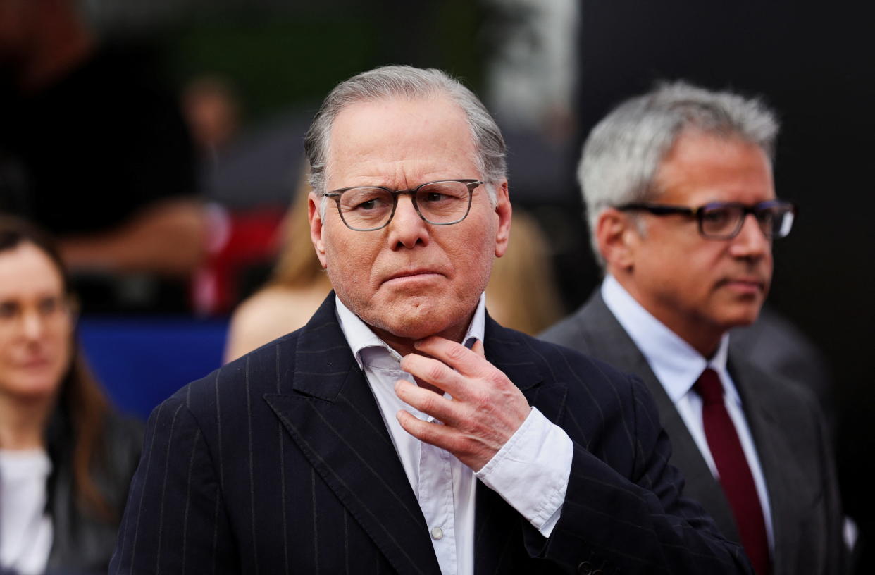 David Zaslav attends the world premiere of 