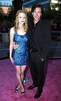 Heather Graham (Felicity Shagwell) and Edward Burns (director of She's The One and The Brothers McMullen , and star of Saving Private Ryan ) at the Los Angeles premiere for Austin Powers: The Spy Who Shagged Me Photo by Jeff Vespa/Wireimage.com