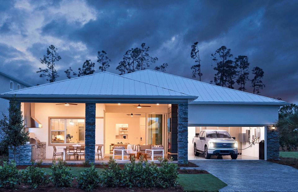 In the Know: As part of an experiment, a truck powers a Babcock Ranch house.