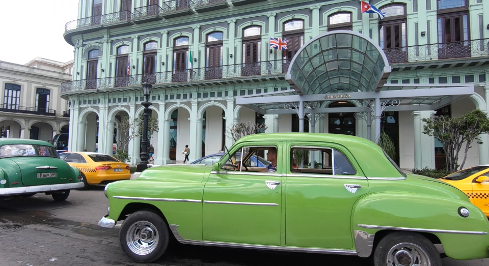 Take in the charm of Cuba from the comfort of the Hotel Saratoga. Photo: Be