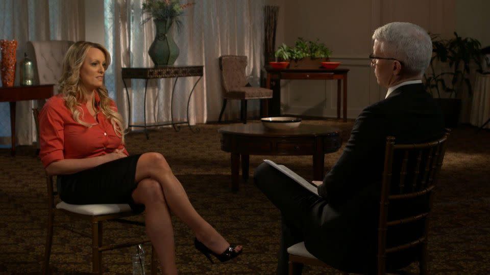 Stormy's tell-all 60 Minutes interview with Anderson Cooper has sent shockwaves around the world. Source: CBS