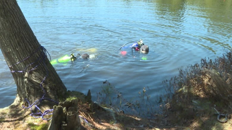 Volunteer divers search lake in 1972 cold case of Adrien McNaughton