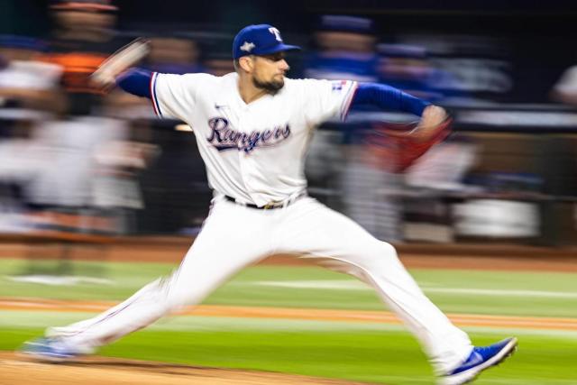 Watch: Rangers' Adolis Garcia does a cartwheel in the batter's box during  Game 2 of the ALCS