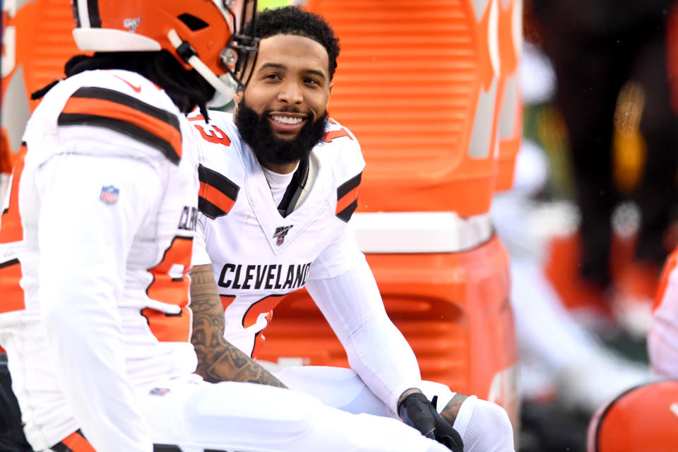 Can receiver Odell Beckham Jr. bounce back now that he's healthy? (Photo by: 2019 Nick Cammett/Diamond Images via Getty Images)