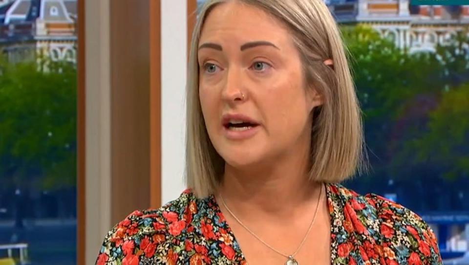 Brianna Ghey’s mother fights back tears as she urges public to ‘be compassionate’ to families of daughter’s killers (Good Morning Britain/ITV)