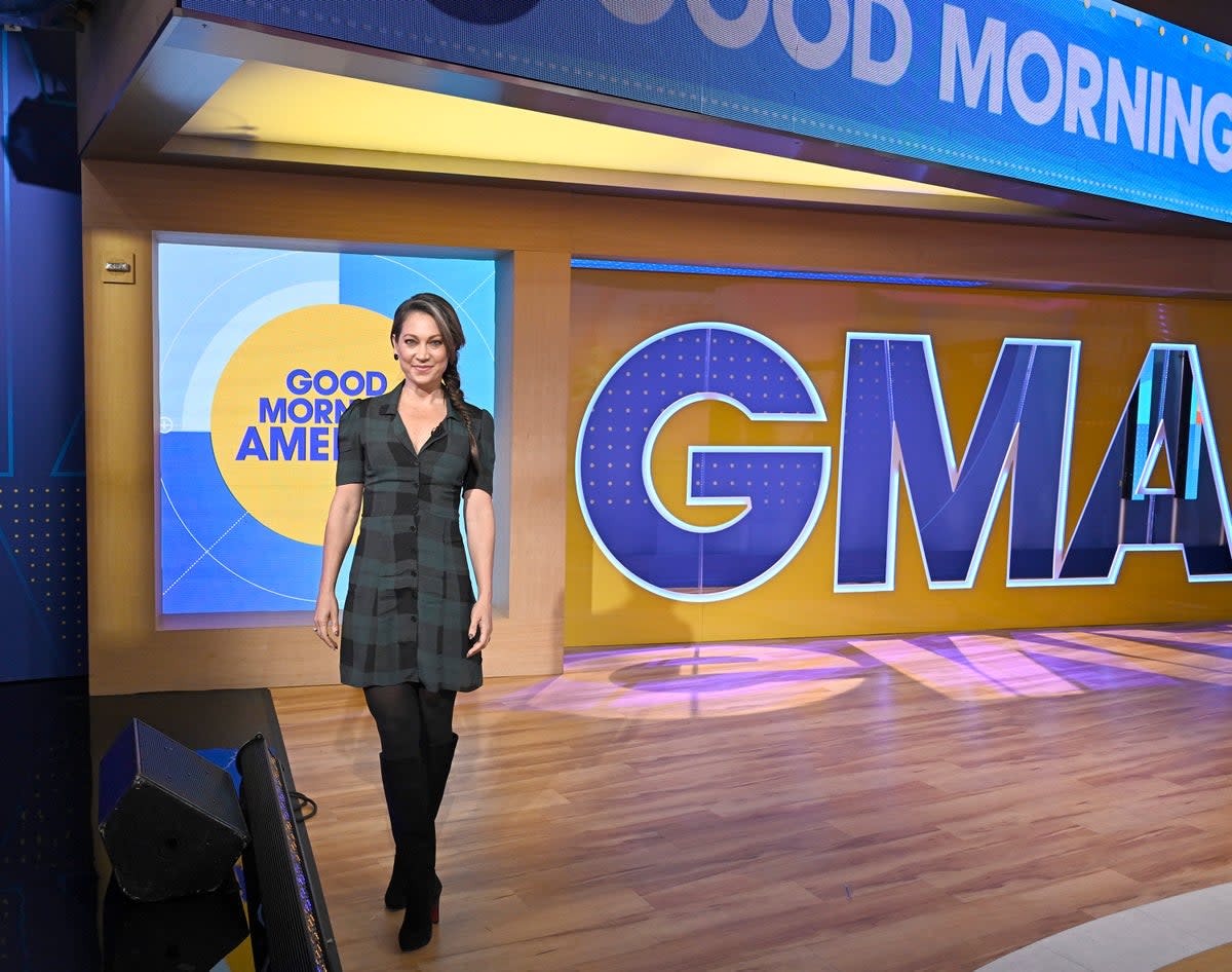 Ginger Zee is one of the lead meteorologists at ABC News (ABC/Paula Lobo)