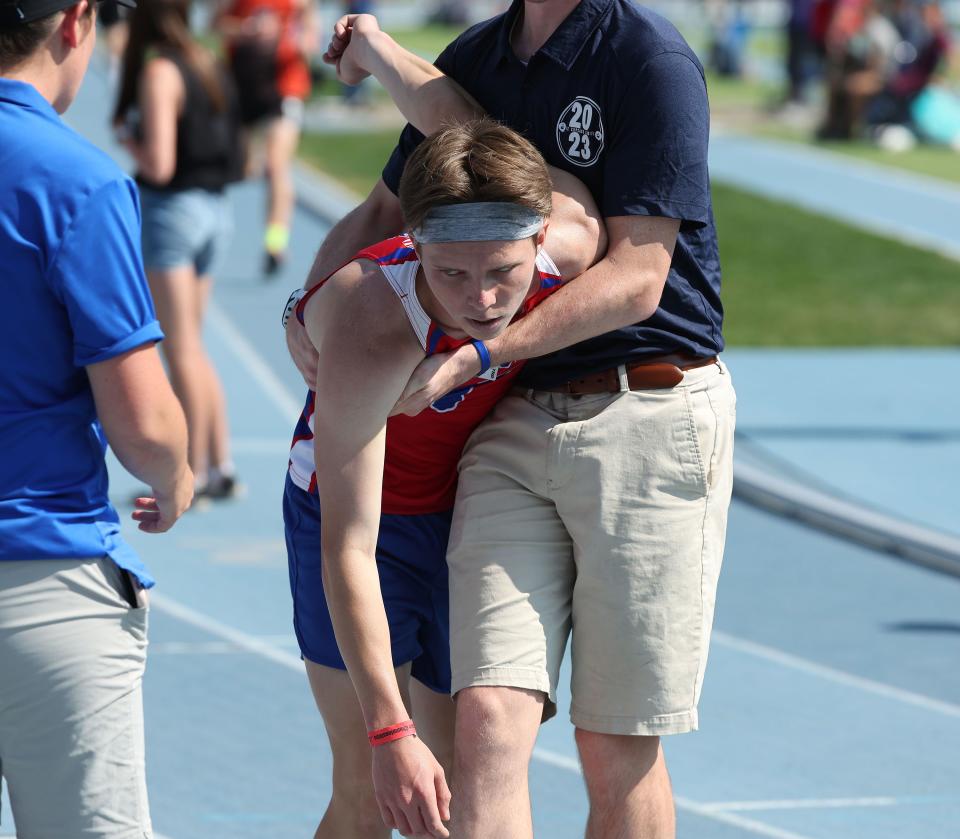 Action from the Utah high school track and field championships at BYU in Provo on Friday, May 19, 2023. | Jeffrey D. Allred, Deseret News