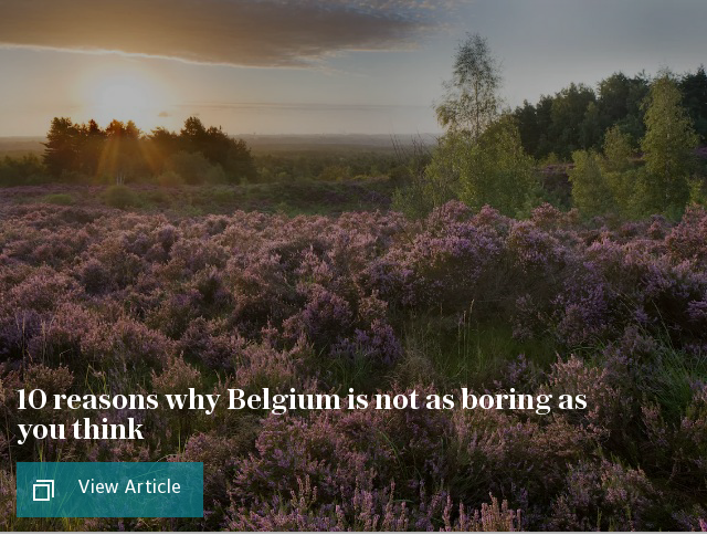 10 reasons why Belgium is not as boring as you think