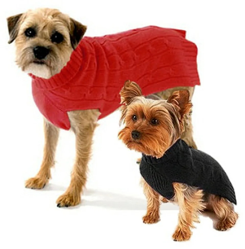 Look Sharp and Stay Cozy in these Fun, Functional Small Dog Sweaters ...