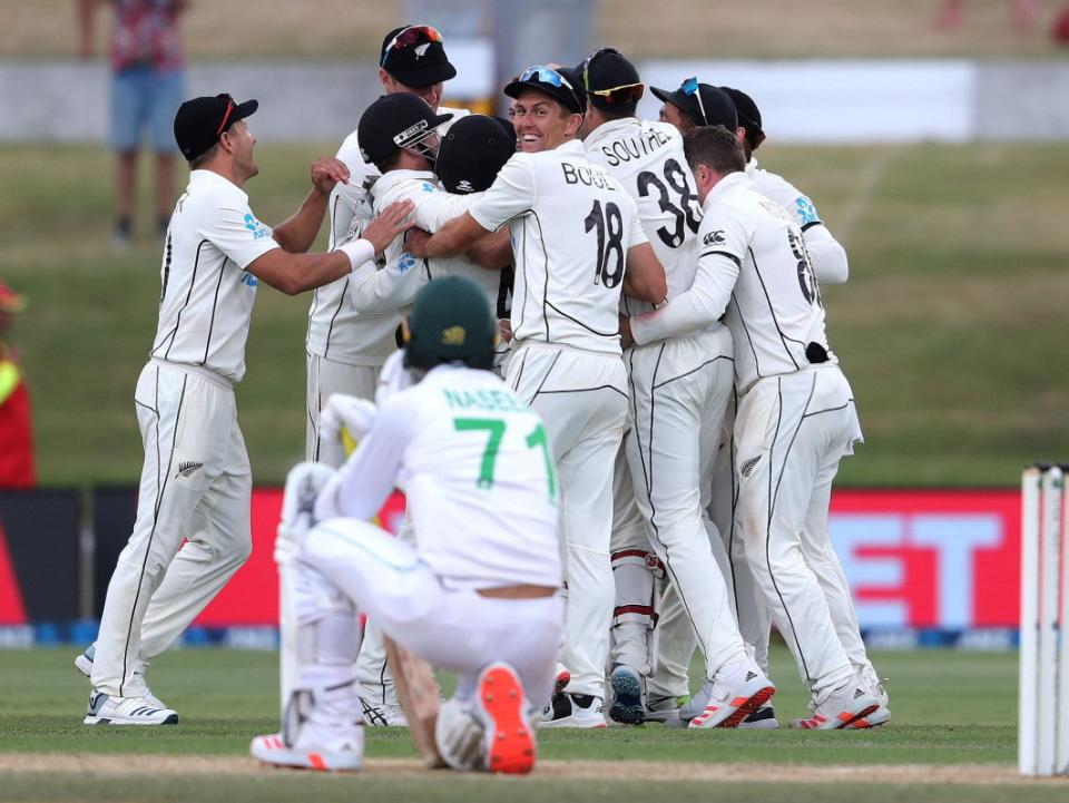 New Zealand are top of the world Test rankings for the first timeAFP via Getty Images