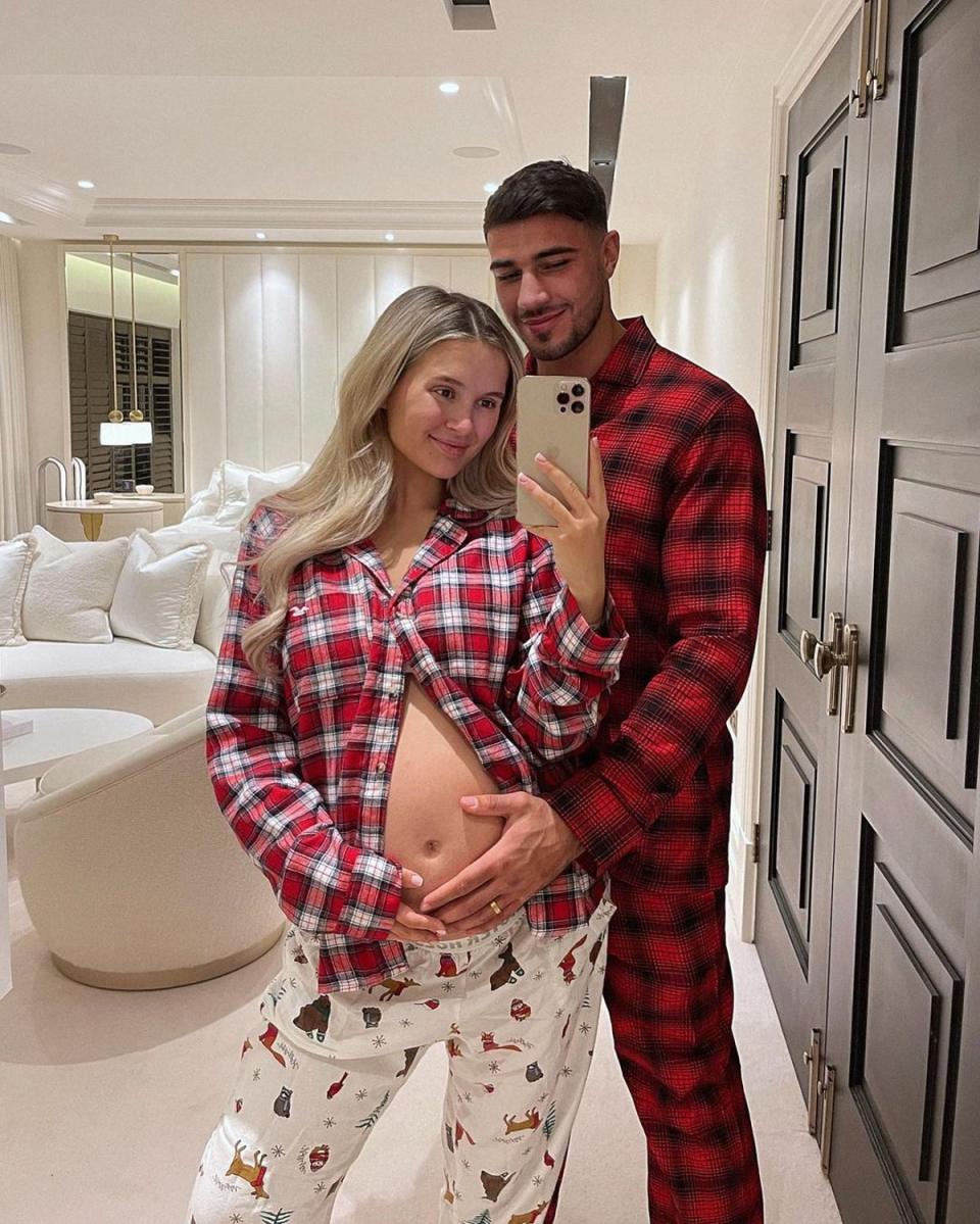 Hague is expecting her first child with Tommy Fury in a matter of weeks (Instagram/MollyMaeHague)
