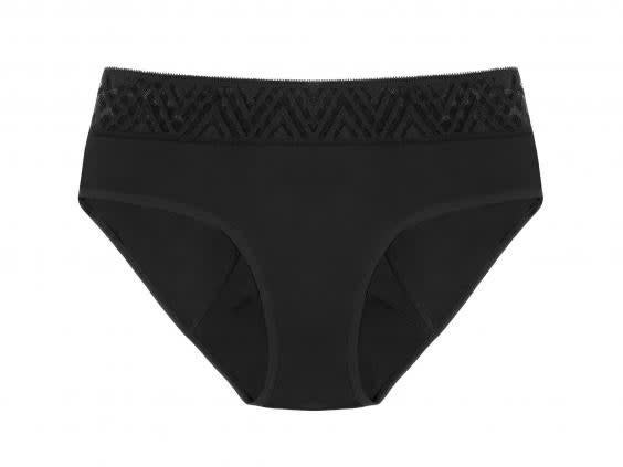 Thinx made padded underwear that you wear on your period without any other products and still be protected by any leaks (Thinx)