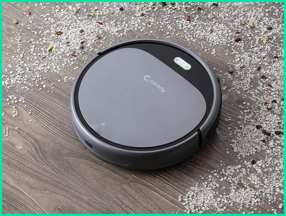 Snag the best Just For Prime sales—including this Coredy Robot Vacuum Cleaner. (Photo: Amazon)