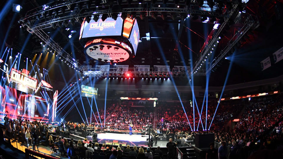 AEW has become the second-biggest wrestling company in the USA. (Jeff Moore/ZUMA Press Wire/Alamy)