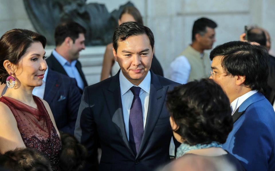 Nurali Aliyev attends the Snow Leopard Foundation Gala 2019 at Astana Arena on July 04, 2019 - Ferhat Zupcevic/ Getty Images Europe