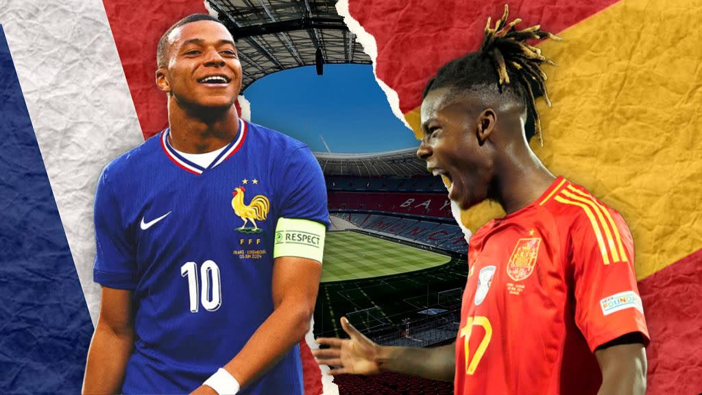 Euro 2024 Spain v France semifinal Headtohead precedents, records at