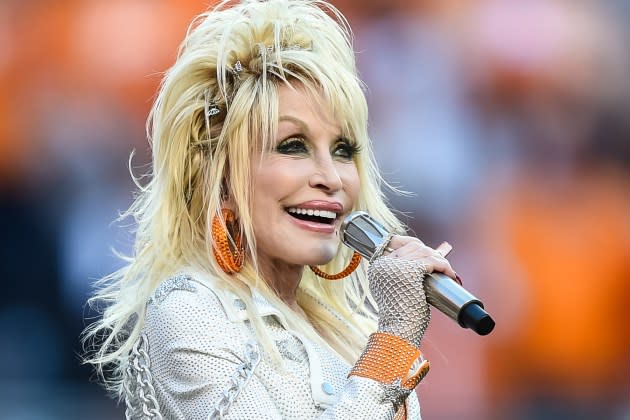 dolly parton rockstar album highest dolly parton rockstar album highest.jpg - Credit: Bryan Lynn/Icon Sportswire/Getty Images