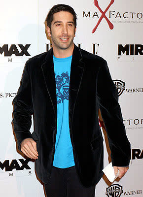 David Schwimmer at the Hollywood premiere of Miramax Films' The Aviator