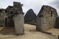 The Machu Picchu archeological site is devoid of tourists while it's closed amid the COVID-19 pandemic, in the department of Cusco, Peru, Tuesday, Oct. 27, 2020. Currently open to maintenance workers only, the world-renown Incan citadel of Machu Picchu will reopen to the public on Nov. 1. (AP Photo/Martin Mejia)